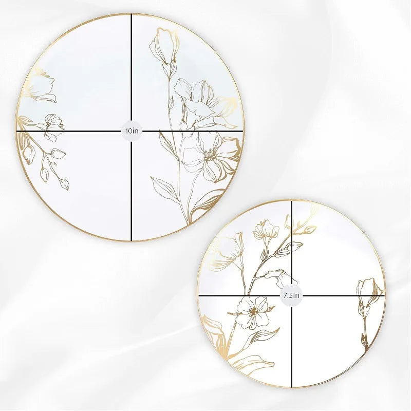 Combination Plate Set Design Party Plate with Phnom Penh, Superior Elegance, Cutlery, Plate