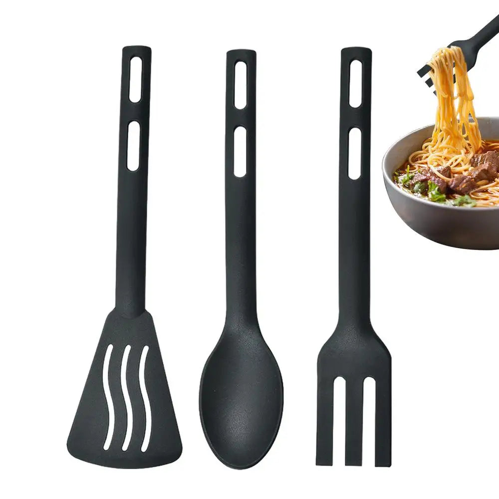 Cookware Utensils Set Nylon Cooking Spatula Set Sturdy Cutlery Kit Non-Stick Spatulas Heat-Resistant Cookware Accessories